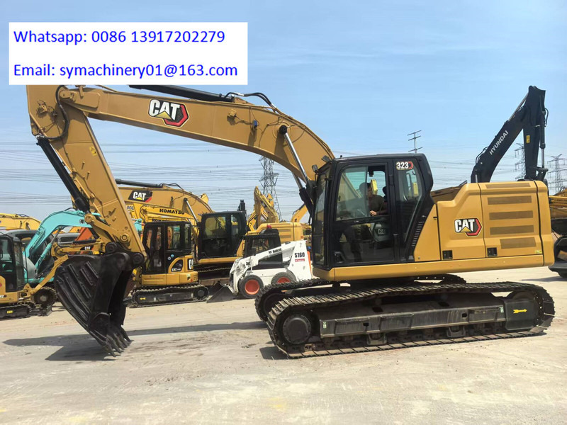Caterpillar 323 - מחפר סורק: תמונה 1 Caterpillar 323 - מחפר סורק: תמונה 1