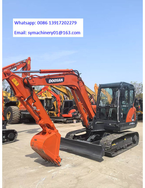Doosan DX60 - מיני מחפר: תמונה 3 Doosan DX60 - מיני מחפר: תמונה 3