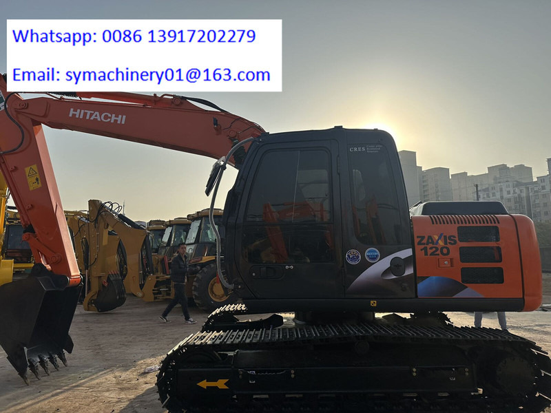Hitachi ZX120 - מיני מחפר: תמונה 4 Hitachi ZX120 - מיני מחפר: תמונה 4
