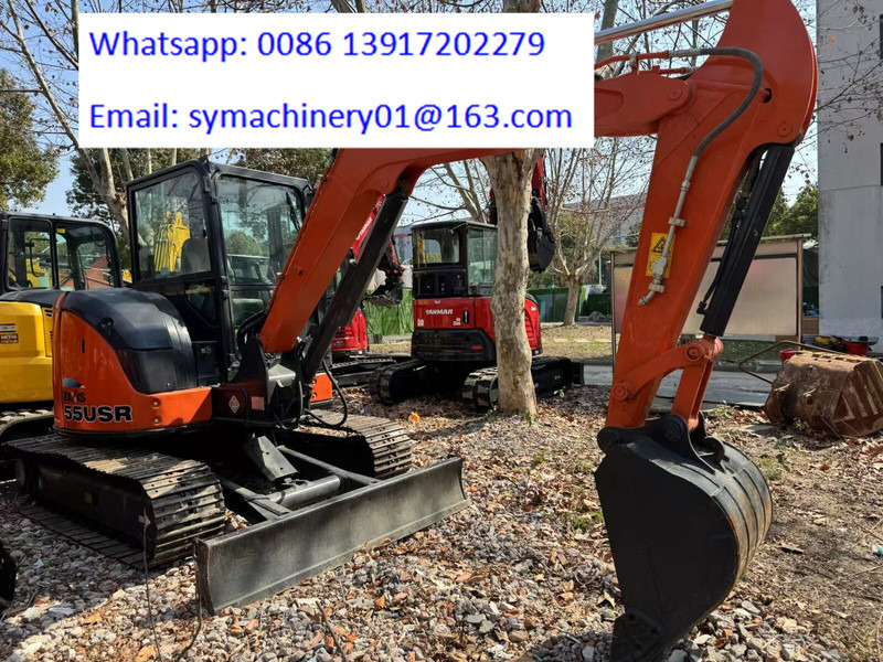 Hitachi ZX55 - מיני מחפר: תמונה 4 Hitachi ZX55 - מיני מחפר: תמונה 4