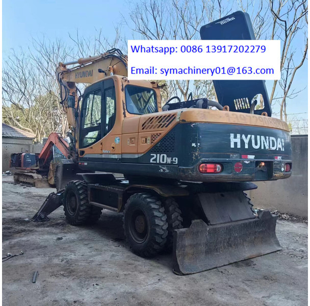 Hyundai R210W - מחפר גלגלים: תמונה 1 Hyundai R210W - מחפר גלגלים: תמונה 1
