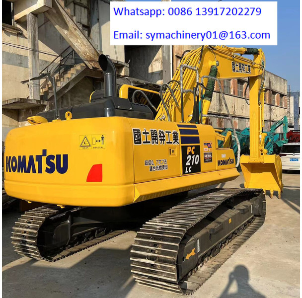 Komatsu PC210LC - מחפר סורק: תמונה 2 Komatsu PC210LC - מחפר סורק: תמונה 2