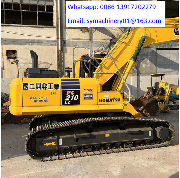 Komatsu PC210LC - מחפר סורק: תמונה 1 Komatsu PC210LC - מחפר סורק: תמונה 1