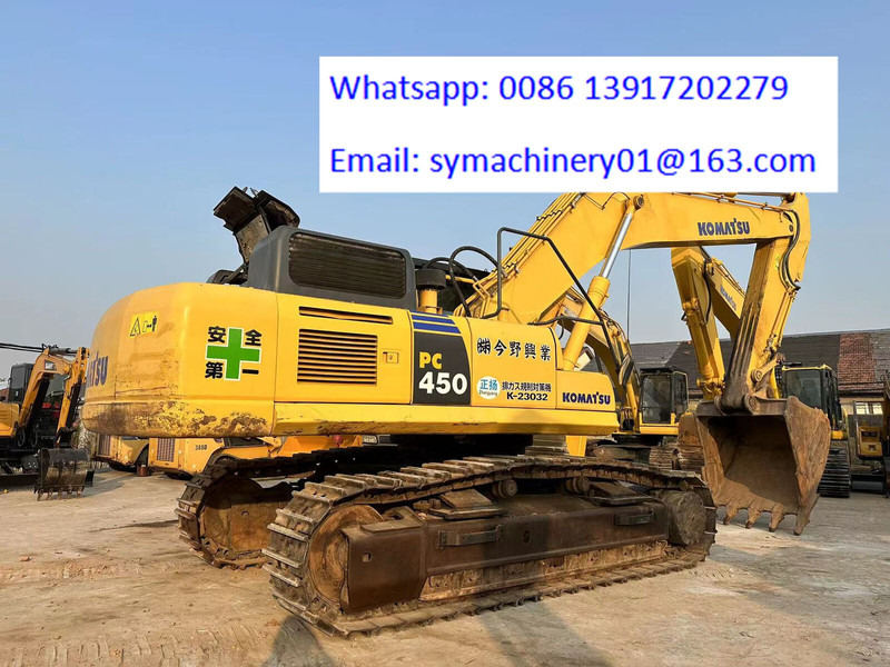 Komatsu PC450-8R - מחפר סורק: תמונה 3 Komatsu PC450-8R - מחפר סורק: תמונה 3