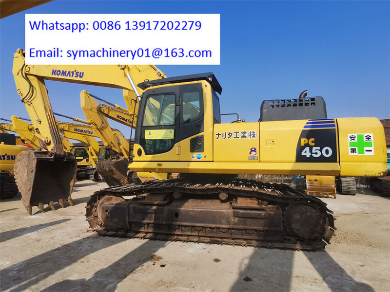 Komatsu PC450-8 - מחפר סורק: תמונה 1 Komatsu PC450-8 - מחפר סורק: תמונה 1