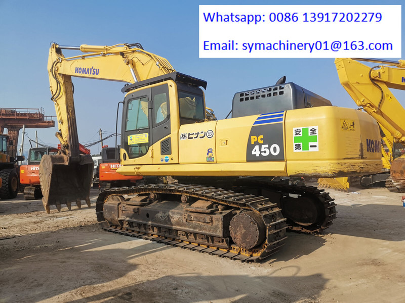 Komatsu PC450-8 - מחפר סורק: תמונה 1 Komatsu PC450-8 - מחפר סורק: תמונה 1