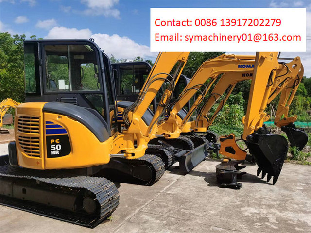 Komatsu PC50 - מיני מחפר: תמונה 5 Komatsu PC50 - מיני מחפר: תמונה 5