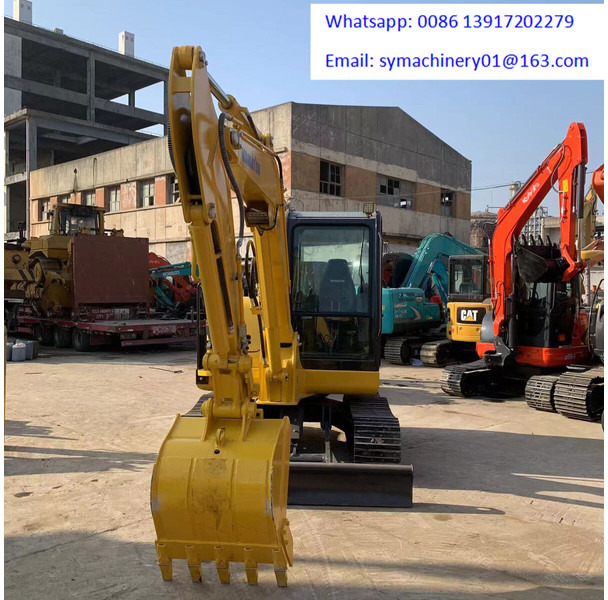 Komatsu PC56-7 - מיני מחפר: תמונה 5 Komatsu PC56-7 - מיני מחפר: תמונה 5