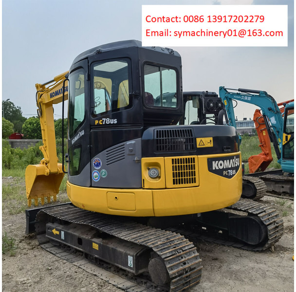 Komatsu PC78US-6 - מיני מחפר: תמונה 1 Komatsu PC78US-6 - מיני מחפר: תמונה 1