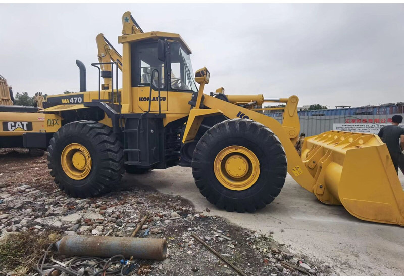 Komatsu WA470-3 - מעמיס גלגלים: תמונה 1 Komatsu WA470-3 - מעמיס גלגלים: תמונה 1