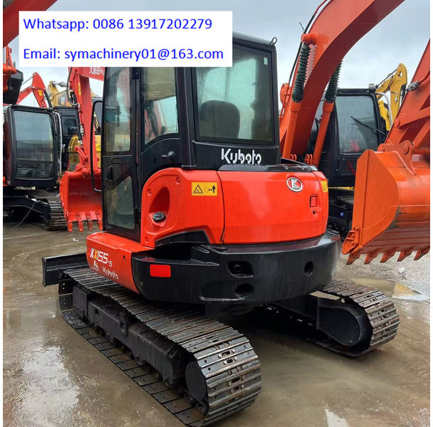 Kubota KX155-5 - מיני מחפר: תמונה 3 Kubota KX155-5 - מיני מחפר: תמונה 3