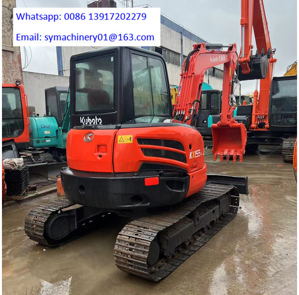 Kubota KX155-5 - מיני מחפר: תמונה 2 Kubota KX155-5 - מיני מחפר: תמונה 2