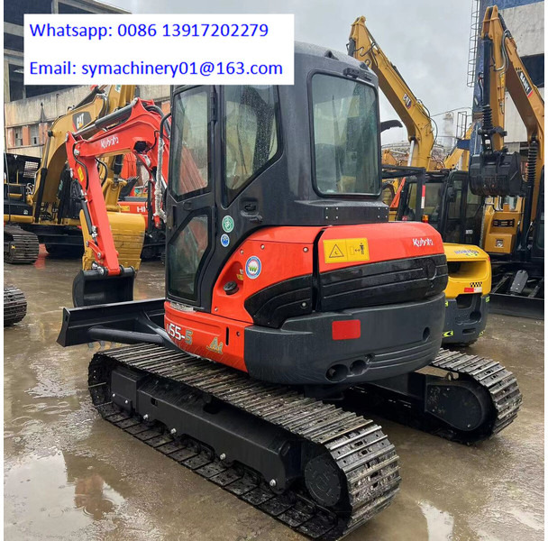 Kubota U55-5 - מיני מחפר: תמונה 3 Kubota U55-5 - מיני מחפר: תמונה 3