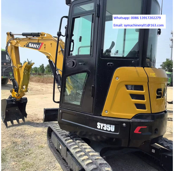 Sany SY35U - מיני מחפר: תמונה 5 Sany SY35U - מיני מחפר: תמונה 5