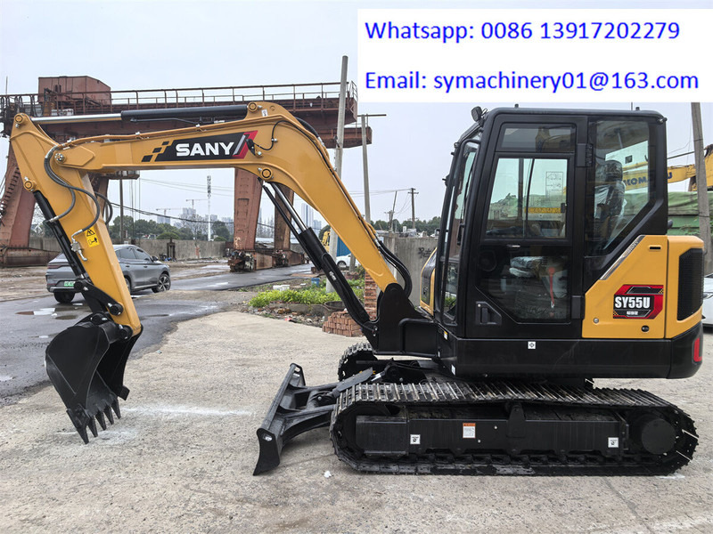 Sany SY55C - מיני מחפר: תמונה 2 Sany SY55C - מיני מחפר: תמונה 2