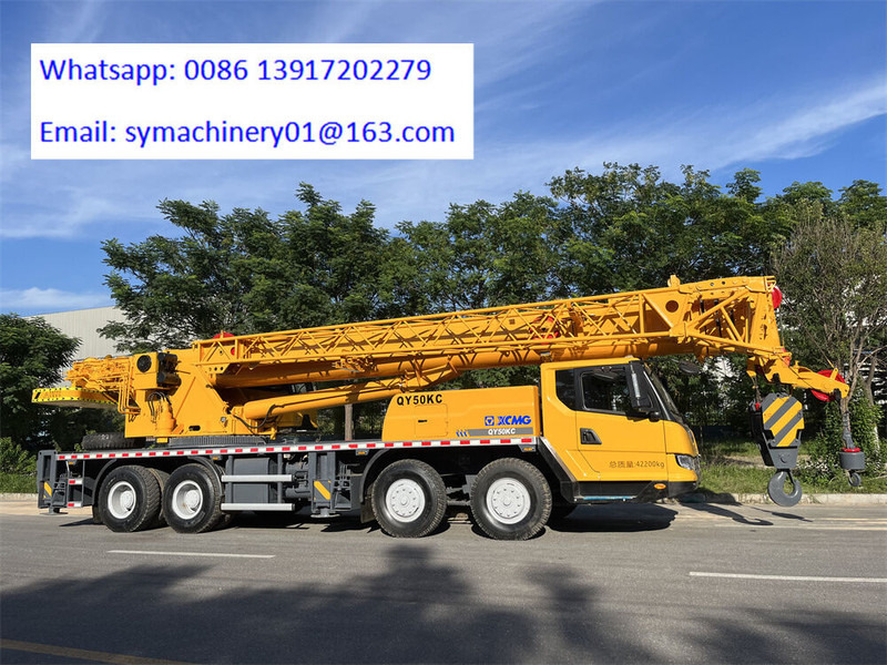XCMG QY50KC - עגורן לכל שטח: תמונה 3 XCMG QY50KC - עגורן לכל שטח: תמונה 3