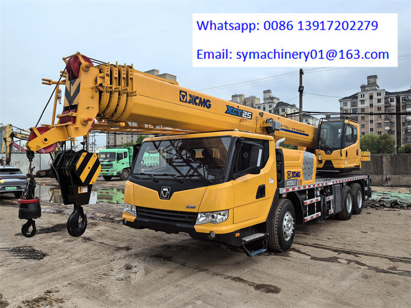 XCMG XCT25 QY25 QY50 QY70 - עגורן לכל שטח: תמונה 1 XCMG XCT25 QY25 QY50 QY70 - עגורן לכל שטח: תמונה 1