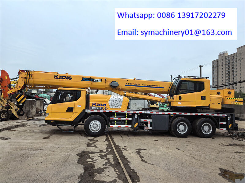 XCMG XCT25 QY25 QY50 QY70 - עגורן לכל שטח: תמונה 2 XCMG XCT25 QY25 QY50 QY70 - עגורן לכל שטח: תמונה 2