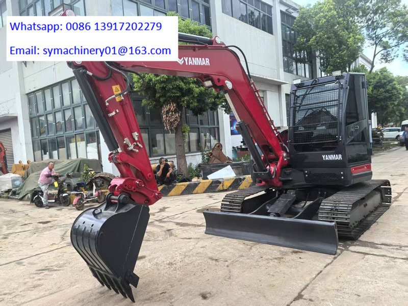 Yanmar VIO85 - מיני מחפר: תמונה 3 Yanmar VIO85 - מיני מחפר: תמונה 3