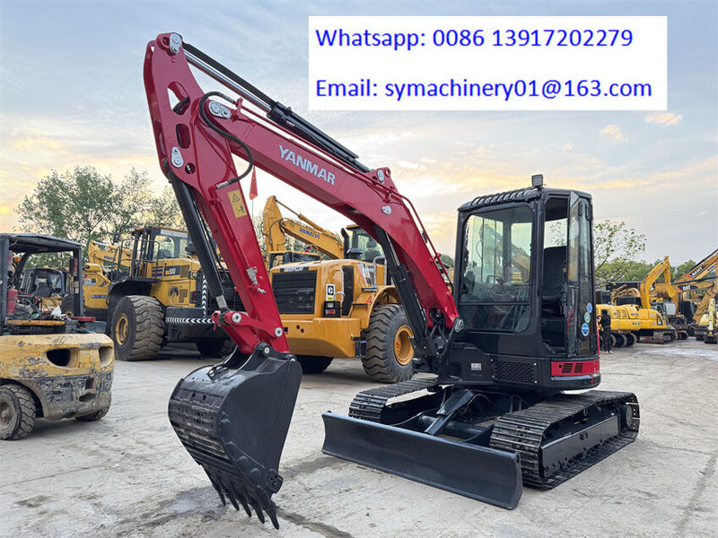 Yanmar Vio 55 - מיני מחפר: תמונה 5 Yanmar Vio 55 - מיני מחפר: תמונה 5