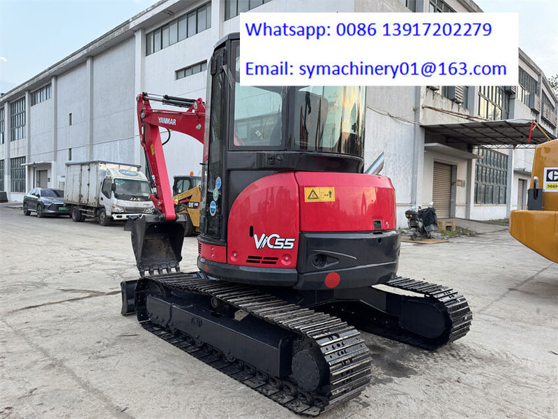 Yanmar Vio 55 - מיני מחפר: תמונה 3 Yanmar Vio 55 - מיני מחפר: תמונה 3