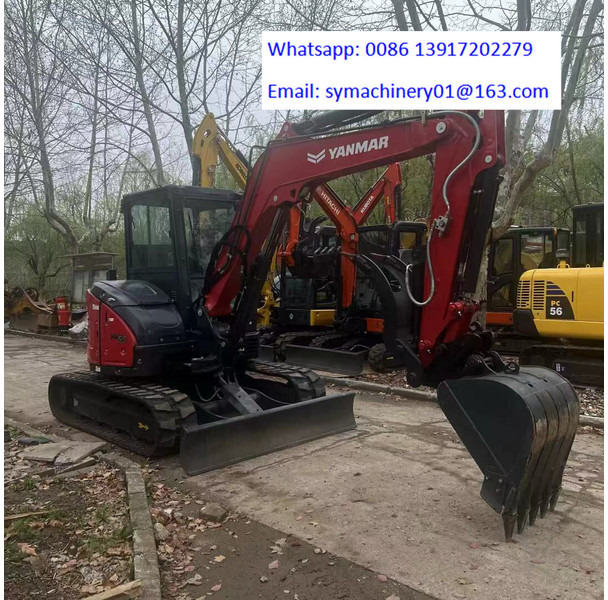 Yanmar Vio 55 - מיני מחפר: תמונה 3 Yanmar Vio 55 - מיני מחפר: תמונה 3