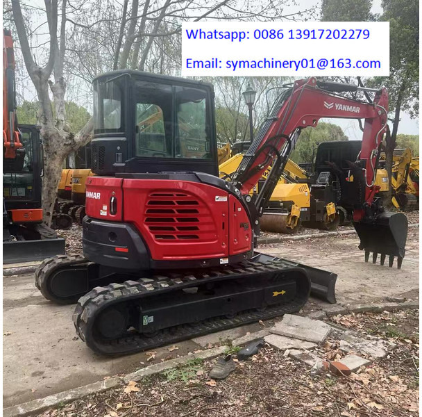 Yanmar Vio 55 - מיני מחפר: תמונה 5 Yanmar Vio 55 - מיני מחפר: תמונה 5