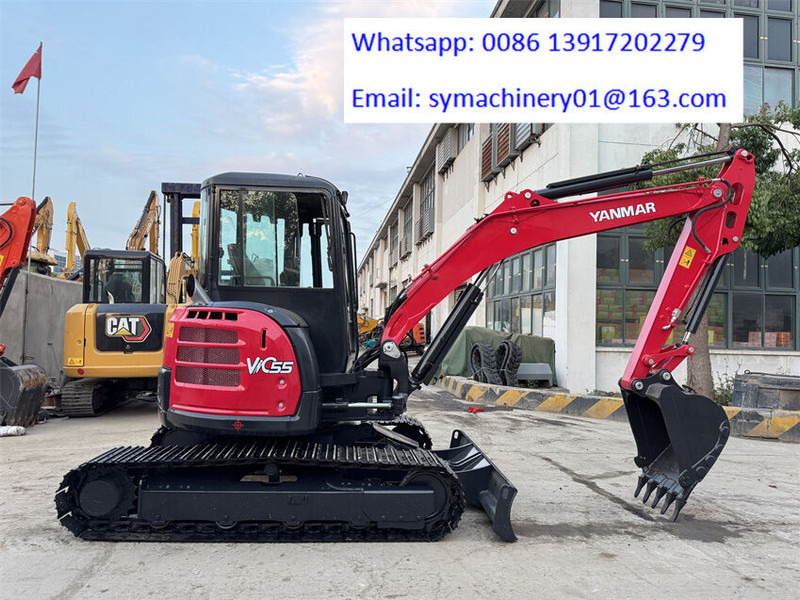 Yanmar Vio 55 - מיני מחפר: תמונה 1 Yanmar Vio 55 - מיני מחפר: תמונה 1