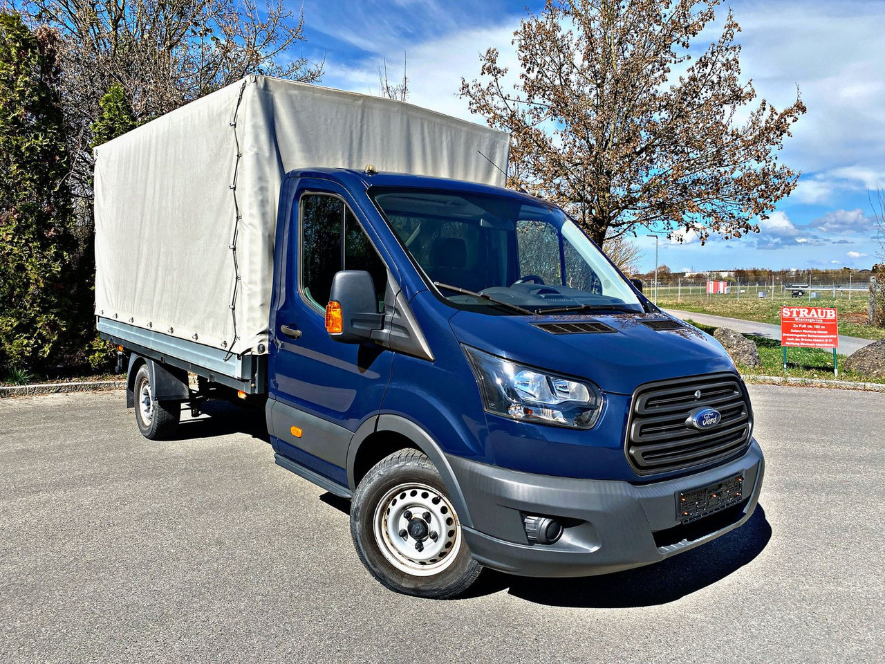 Ford Pritsche Plane L3 Einzelkabine|4x4|Standheizung - כלי רכב מסחרי עם וילונות צד: תמונה 1 Ford Pritsche Plane L3 Einzelkabine|4x4|Standheizung - כלי רכב מסחרי עם וילונות צד: תמונה 1