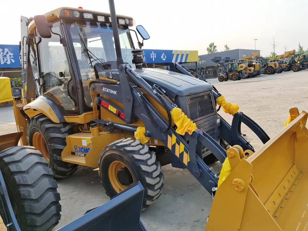 New XCMG XC870HK backhoe loader - מחפרון: תמונה 4 New XCMG XC870HK backhoe loader - מחפרון: תמונה 4