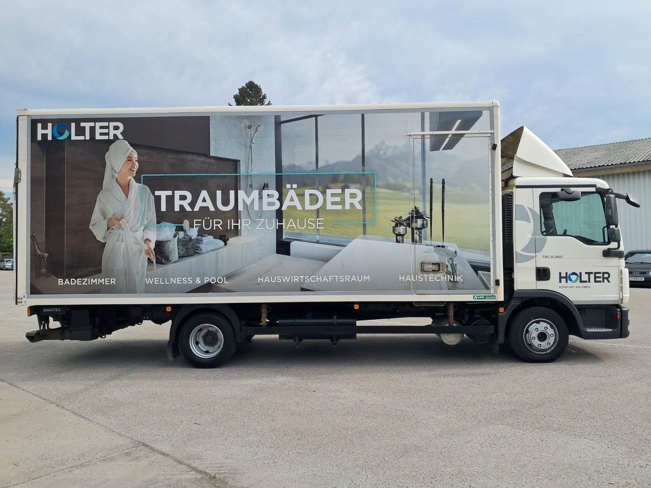 MAN TGL 8.180 Koffer mit LBW | Klima | Diff. | Tempo - משאית תיבה: תמונה 4 MAN TGL 8.180 Koffer mit LBW | Klima | Diff. | Tempo - משאית תיבה: תמונה 4