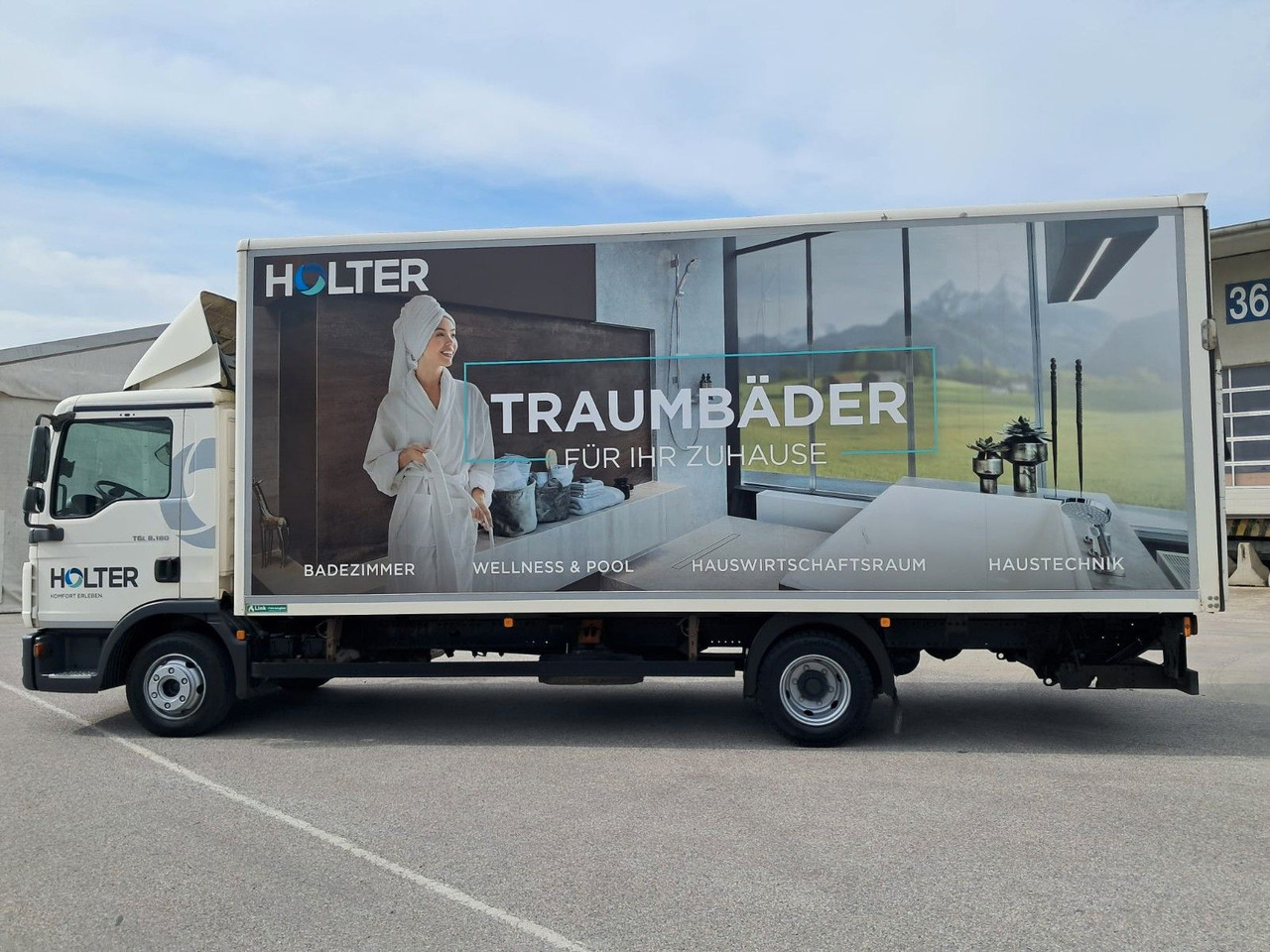 MAN TGL 8.180 Koffer mit LBW | Klima | Diff. | Tempo - משאית תיבה: תמונה 3 MAN TGL 8.180 Koffer mit LBW | Klima | Diff. | Tempo - משאית תיבה: תמונה 3