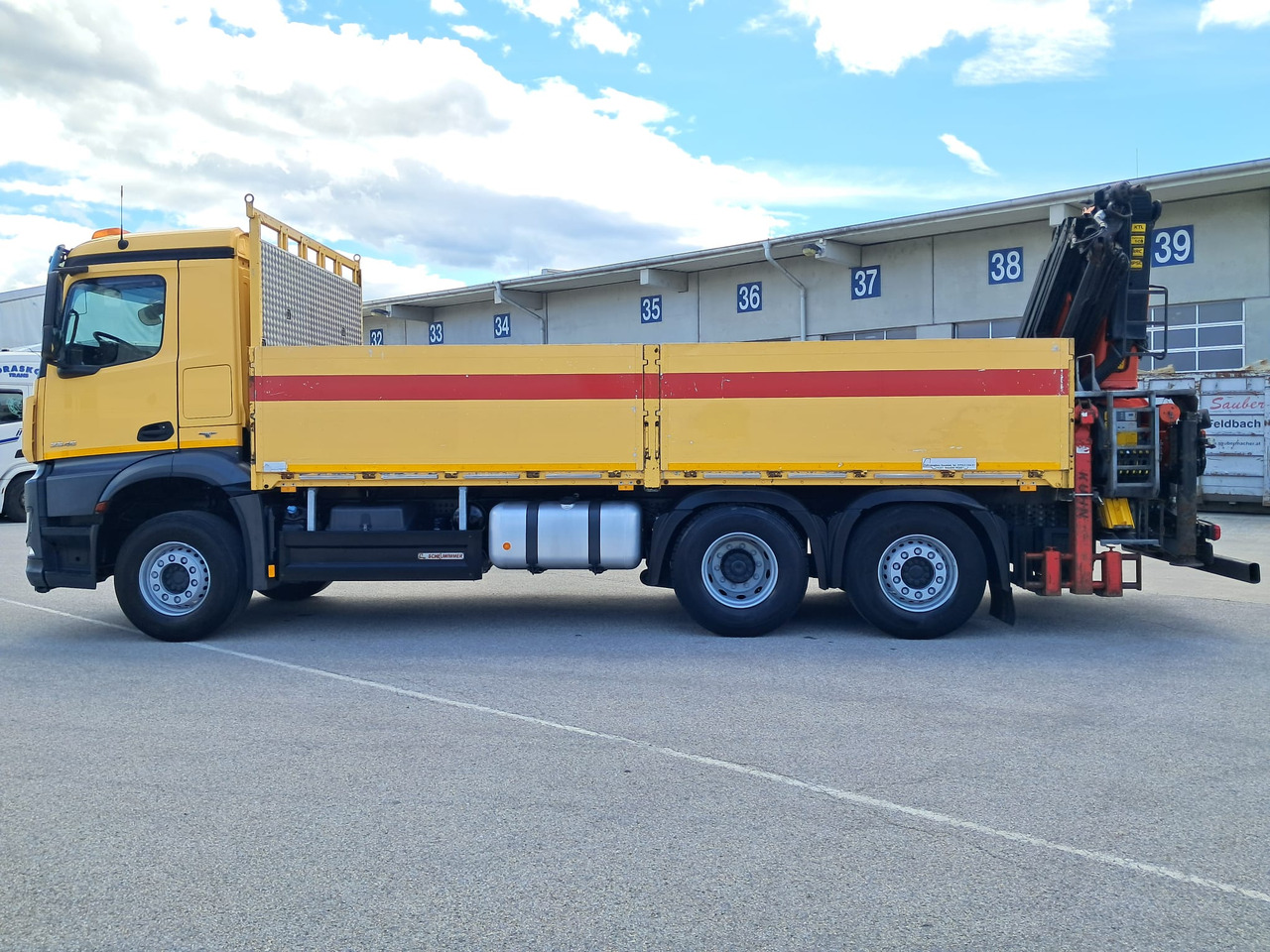 MERCEDES-BENZ Arocs 2545 | Palfinger PK 22002 | Klima | Retarder | Euro 6 - משאית צד נופל/ שטוחה, משאית מנוף: תמונה 3 MERCEDES-BENZ Arocs 2545 | Palfinger PK 22002 | Klima | Retarder | Euro 6 - משאית צד נופל/ שטוחה, משאית מנוף: תמונה 3