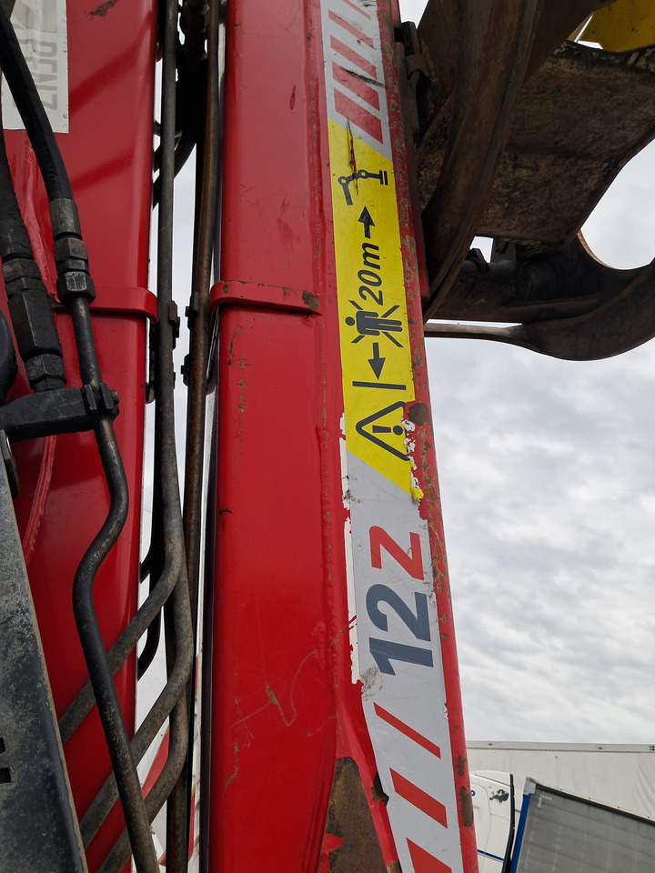 משאית עץ, משאית מנוף SCANIA G 490 6x6 Blatt-Blatt | Klima | Schaltgetriebe | Euro 6 | Penz-Kran 12Z |: תמונה 11