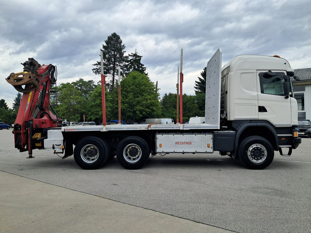 SCANIA G 490 6x6 Blatt-Blatt | Klima | Schaltgetriebe | Euro 6 | Penz-Kran 12Z | - משאית עץ, משאית מנוף: תמונה 3 SCANIA G 490 6x6 Blatt-Blatt | Klima | Schaltgetriebe | Euro 6 | Penz-Kran 12Z | - משאית עץ, משאית מנוף: תמונה 3