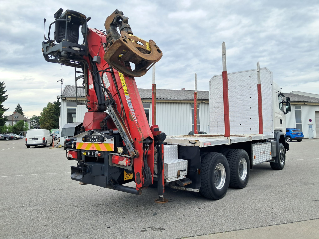 SCANIA G 490 6x6 Blatt-Blatt | Klima | Schaltgetriebe | Euro 6 | Penz-Kran 12Z | - משאית עץ, משאית מנוף: תמונה 5 SCANIA G 490 6x6 Blatt-Blatt | Klima | Schaltgetriebe | Euro 6 | Penz-Kran 12Z | - משאית עץ, משאית מנוף: תמונה 5