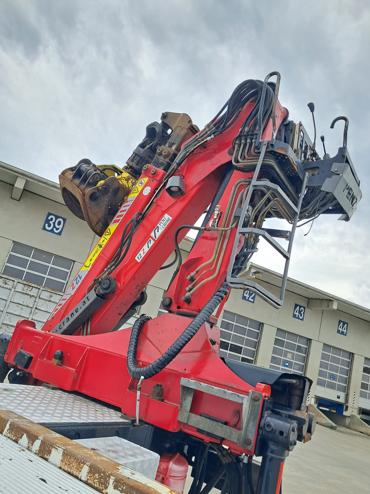 משאית עץ, משאית מנוף SCANIA G 490 6x6 Blatt-Blatt | Klima | Schaltgetriebe | Euro 6 | Penz-Kran 12Z |: תמונה 9