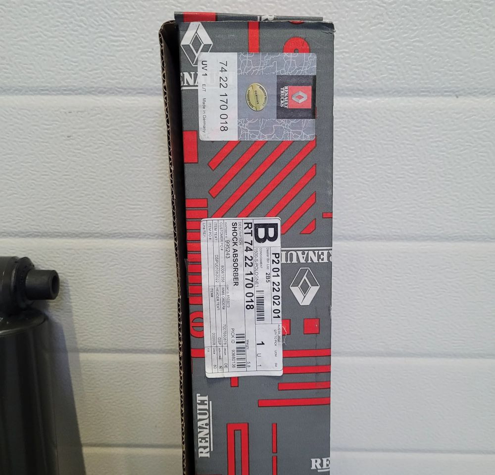 AMORTYZATORY NOWE ORYGINAL RENAULT RANGE T GAMA 742217018 22170016 - בולם זעזועים עבור משאית: תמונה 3 AMORTYZATORY NOWE ORYGINAL RENAULT RANGE T GAMA 742217018 22170016 - בולם זעזועים עבור משאית: תמונה 3