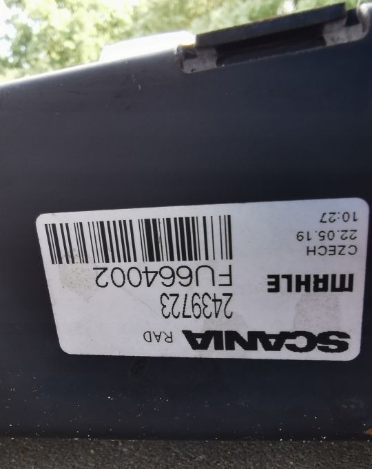 CHŁODNICA WODY SCANIA 2439723 SZCZELNA - רדיאטור עבור משאית: תמונה 3 CHŁODNICA WODY SCANIA 2439723 SZCZELNA - רדיאטור עבור משאית: תמונה 3