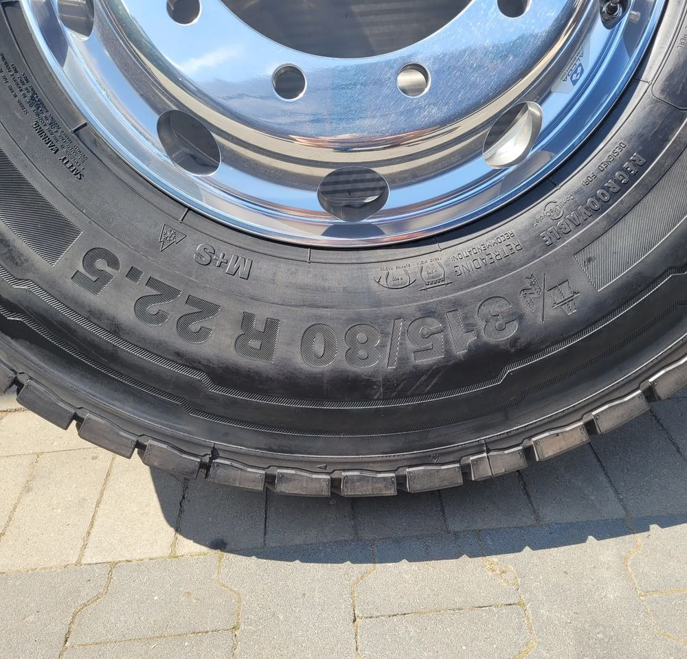 KOŁO CONTINENTAL 315/80R22.5 HYBRID HB3 ALUS ALCOA 9.00 NOWA Chwalim116 - גלגלים וצמיגים עבור משאית: תמונה 3 KOŁO CONTINENTAL 315/80R22.5 HYBRID HB3 ALUS ALCOA 9.00 NOWA Chwalim116 - גלגלים וצמיגים עבור משאית: תמונה 3