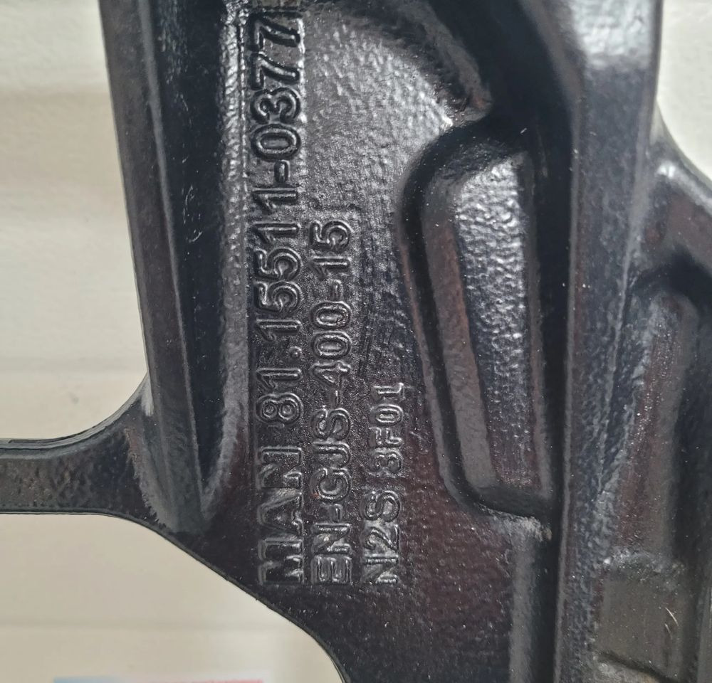 MOCOWANIE WSPORNIK KATALIZATOR MAN TG3 TGX TGS NM 81.15511-0377 CHWALIM116 - גוף וחלק חיצוני עבור משאית: תמונה 3 MOCOWANIE WSPORNIK KATALIZATOR MAN TG3 TGX TGS NM 81.15511-0377 CHWALIM116 - גוף וחלק חיצוני עבור משאית: תמונה 3