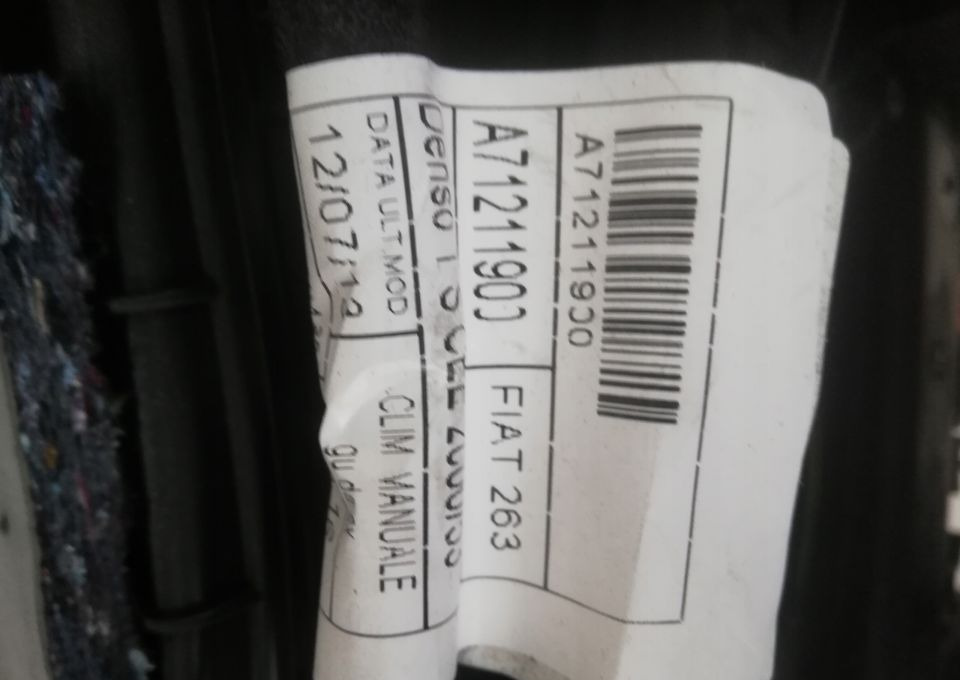 NAGRZEWNICA FIAT DOBLO, COMBO 5Z3200000 - חימום/ אוורור עבור כלי רכב מסחרי: תמונה 2 NAGRZEWNICA FIAT DOBLO, COMBO 5Z3200000 - חימום/ אוורור עבור כלי רכב מסחרי: תמונה 2