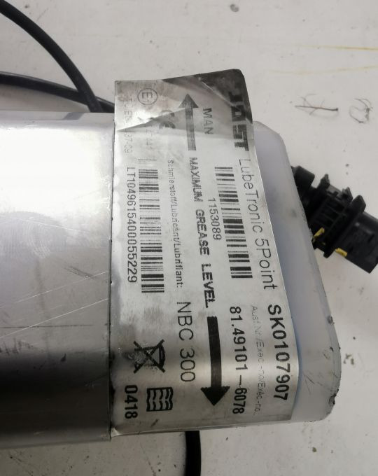 SMAROWANIE SIODŁA JOST MAN TGX TGS 81.49101-6078 - מצמד גלגל חמישי עבור משאית: תמונה 2 SMAROWANIE SIODŁA JOST MAN TGX TGS 81.49101-6078 - מצמד גלגל חמישי עבור משאית: תמונה 2
