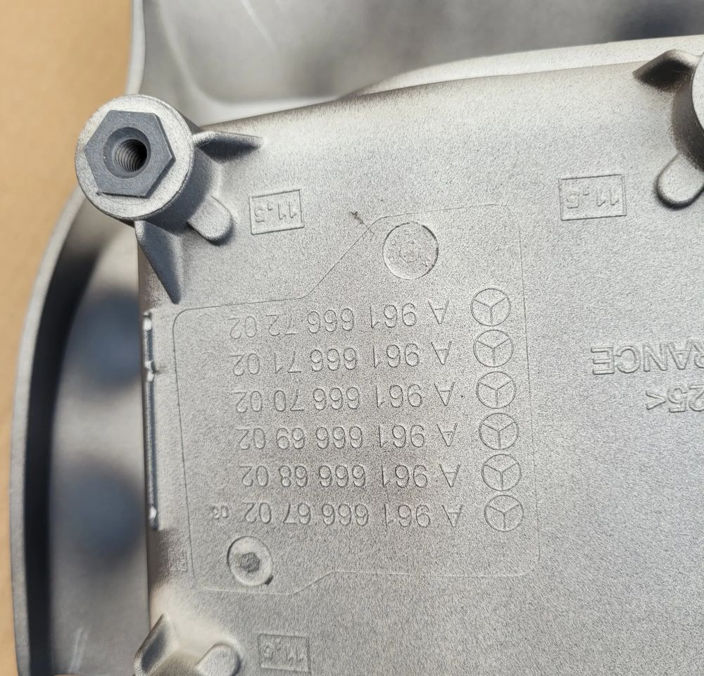 STOPNICA MERCEDES ACTROS MP4 NOWY ORYGINAŁ A9616666702 CHWALIM116 - גוף וחלק חיצוני עבור משאית: תמונה 4 STOPNICA MERCEDES ACTROS MP4 NOWY ORYGINAŁ A9616666702 CHWALIM116 - גוף וחלק חיצוני עבור משאית: תמונה 4