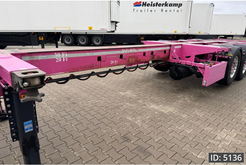 Broshuis 3UCC-39/45 Multi / 2x Extandable / 2x Lift Axle - סמיטריילר מוביל מכולות/ החלפת גוף: תמונה 2 Broshuis 3UCC-39/45 Multi / 2x Extandable / 2x Lift Axle - סמיטריילר מוביל מכולות/ החלפת גוף: תמונה 2