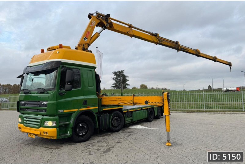 DAF CF 85.410 SC, Euro 5, 8x2 / Hiab 422 EP5 + Radio / 5x extendable - משאית מנוף: תמונה 1 DAF CF 85.410 SC, Euro 5, 8x2 / Hiab 422 EP5 + Radio / 5x extendable - משאית מנוף: תמונה 1