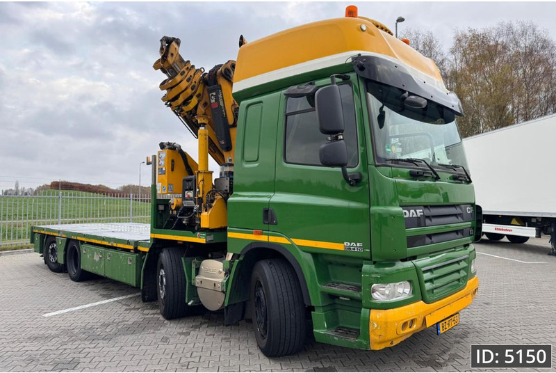 משאית מנוף DAF CF 85.410 SC, Euro 5, 8x2 / Hiab 422 EP5 + Radio / 5x extendable: תמונה 8 משאית מנוף DAF CF 85.410 SC, Euro 5, 8x2 / Hiab 422 EP5 + Radio / 5x extendable: תמונה 8