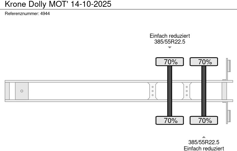 הַחכָּרָה Krone Dolly MOT' 14-10-2025 Krone Dolly MOT' 14-10-2025: תמונה 9