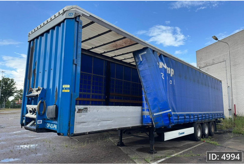 Krone SD / 5 Pieces / Sideboards / Drum brakes - סמיטריילר עם וילונות צד: תמונה 1 Krone SD / 5 Pieces / Sideboards / Drum brakes - סמיטריילר עם וילונות צד: תמונה 1
