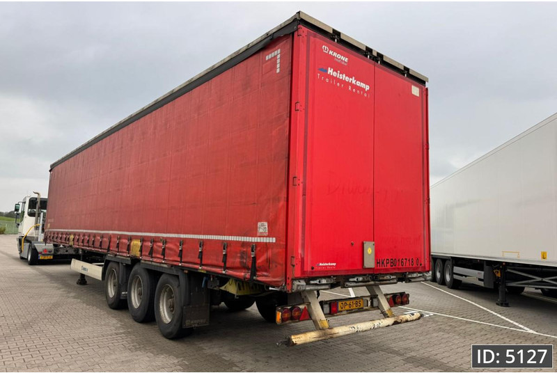 Krone SD / BPW Drum / Huckepack - סמיטריילר עם וילונות צד: תמונה 2 Krone SD / BPW Drum / Huckepack - סמיטריילר עם וילונות צד: תמונה 2